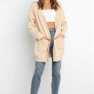 Petal & Pup Cream Cardigan